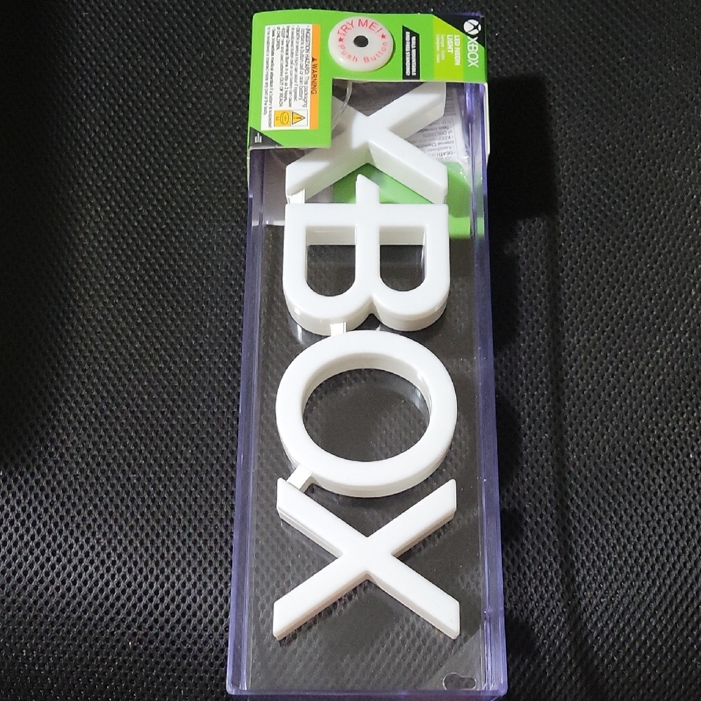 XBOX LED Wall Sign - White Letters
